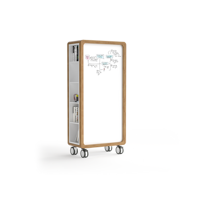 Rover Double Sided Mobile Whiteboard