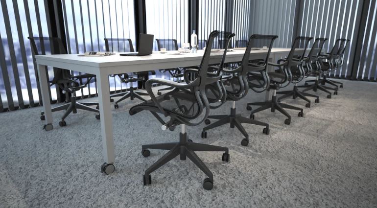 Axis Mobile Meeting Table