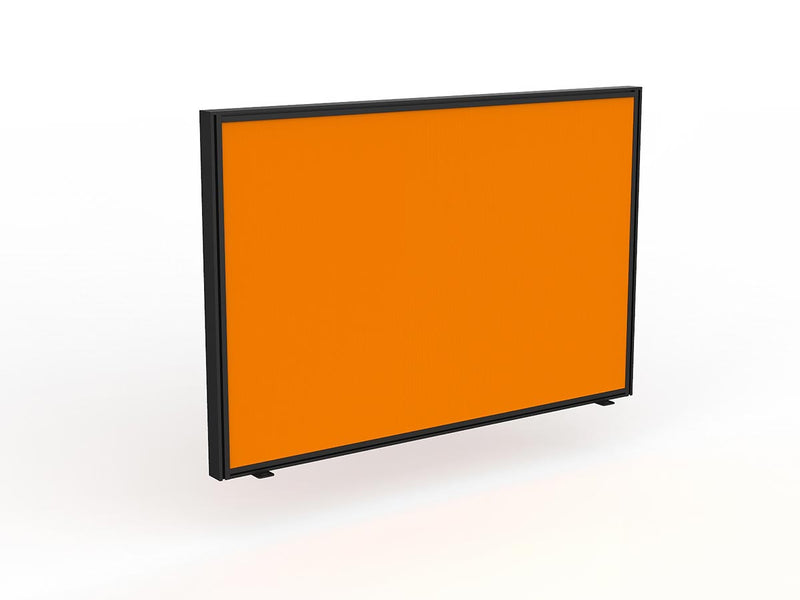 Studio Screen for Agile Shared Desk - Black Frame