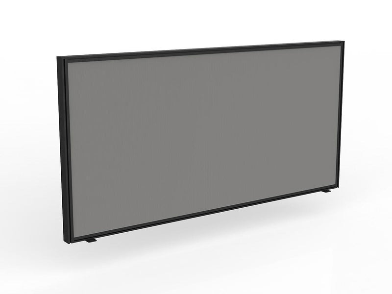 Studio Screen for Agile Shared Desk - Black Frame