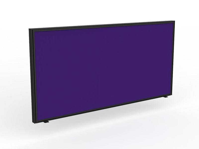 Studio Screen for Agile Shared Desk - Black Frame