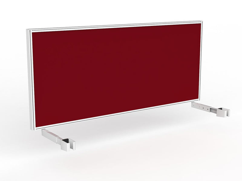 Studio Screen for Agile Individual Desk - White Frame