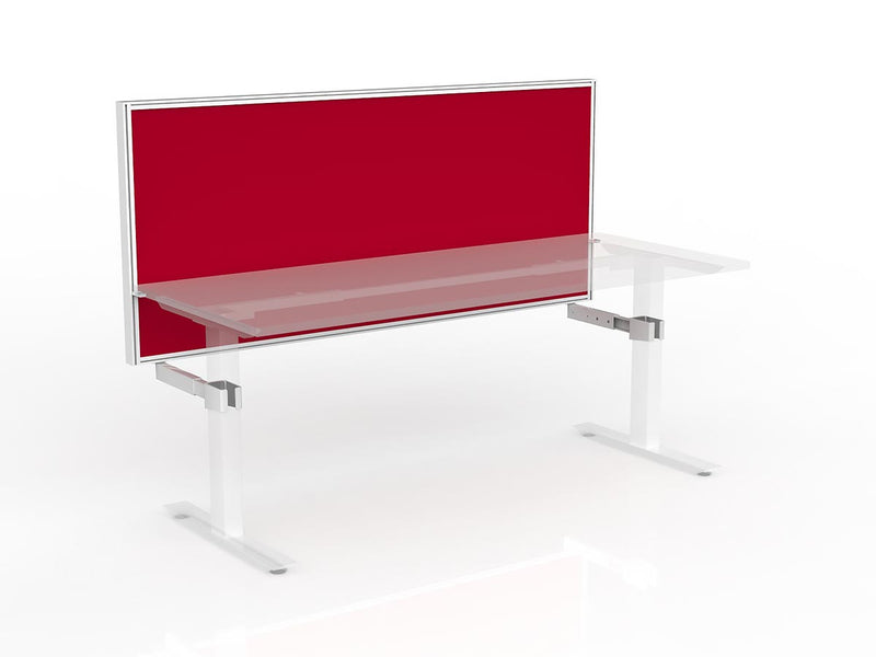 Studio Screen for Agile Individual Desk - White Frame