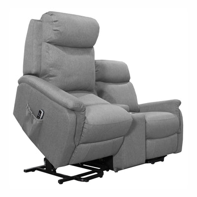 Ascot Dual Motor Loveseat with Center Console