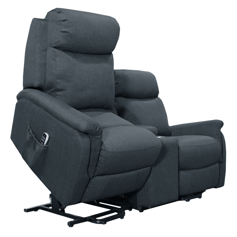 Ascot Dual Motor Loveseat with Center Console