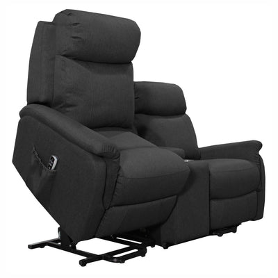 Ascot Dual Motor Loveseat with Center Console