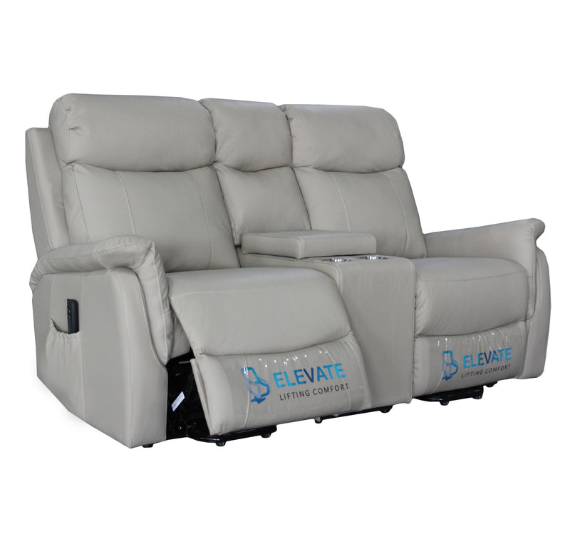 Ascot Dual Motor Loveseat with Center Console