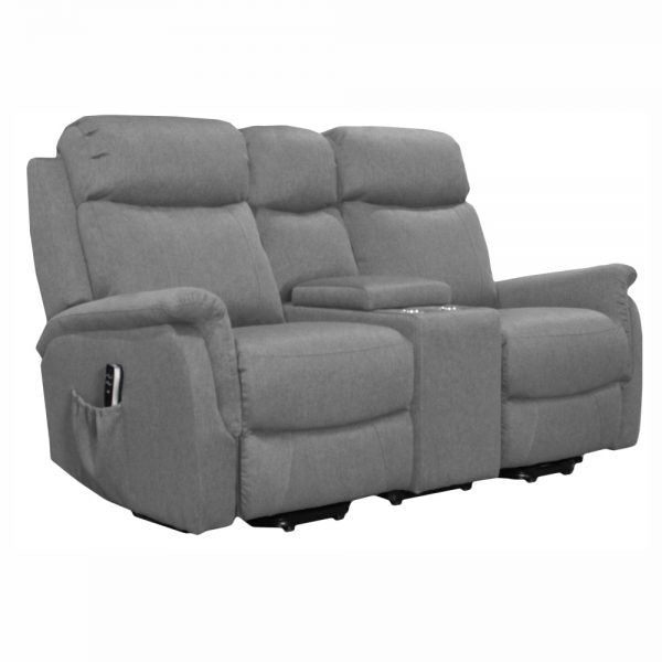 Ascot Dual Motor Loveseat with Center Console