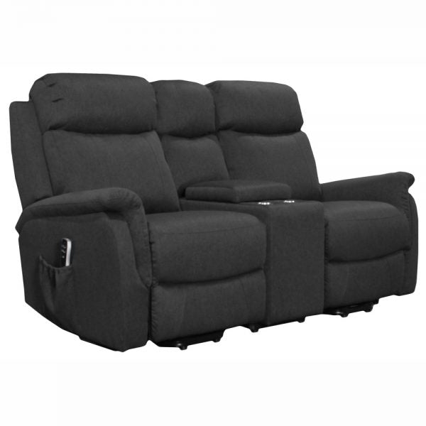 Ascot Dual Motor Loveseat with Center Console