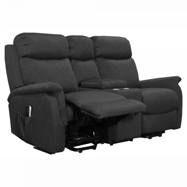 Ascot Dual Motor Loveseat with Center Console