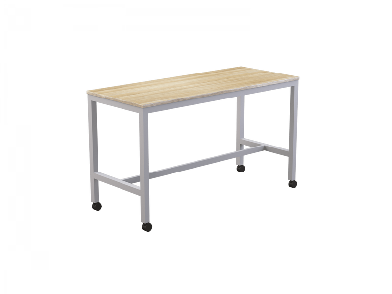 Axis Mobile Bar Leaner Bench Drinks 1050mm High Table Drafting Classroom Tables