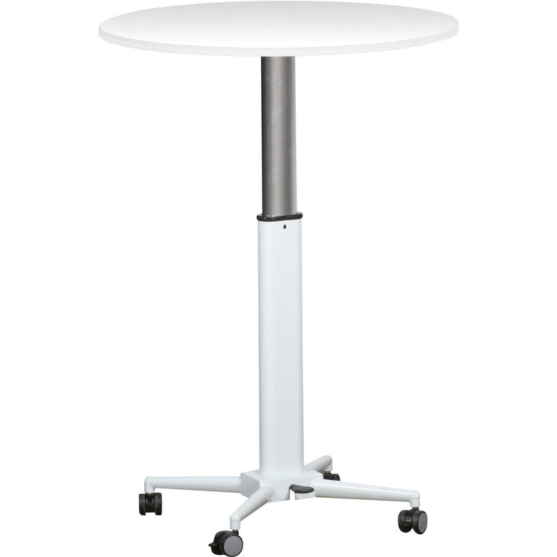 Height Adjustable Mobile Round Table