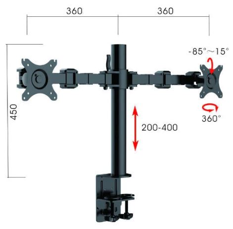 Revolve Dual Monitor Arm