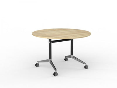 Uni Flip Round Folding Mobile Table