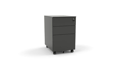 Agile Steel 2 Drawer 1 File Mobile Pedestal