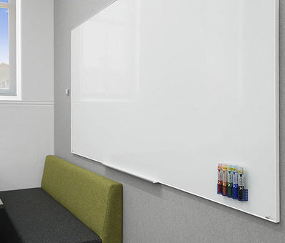 LX8 Slim Edge Magnetic Porcelain Whiteboard