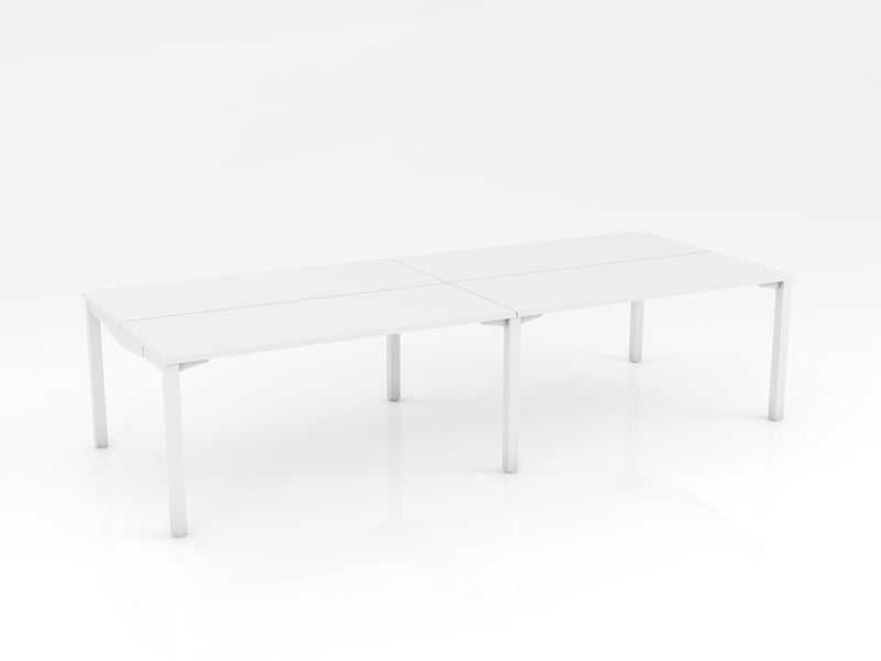 Axis Stretch 4 Person Double Sided Desk