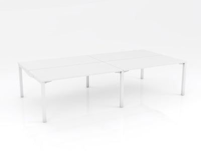 Axis Stretch 4 Person Double Sided Desk