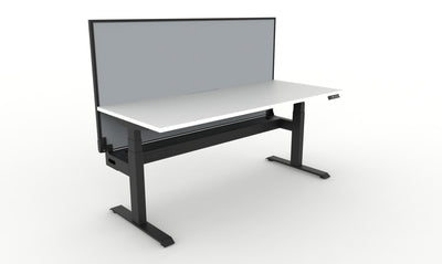 Boost Plus Electric Height Adjustable Single Sided Workstation
