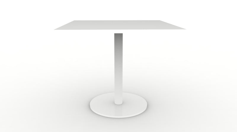 Estillo Disc Base Square Table