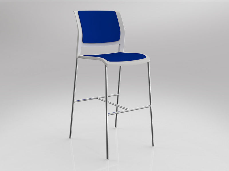 Game Barstool With Upholstery