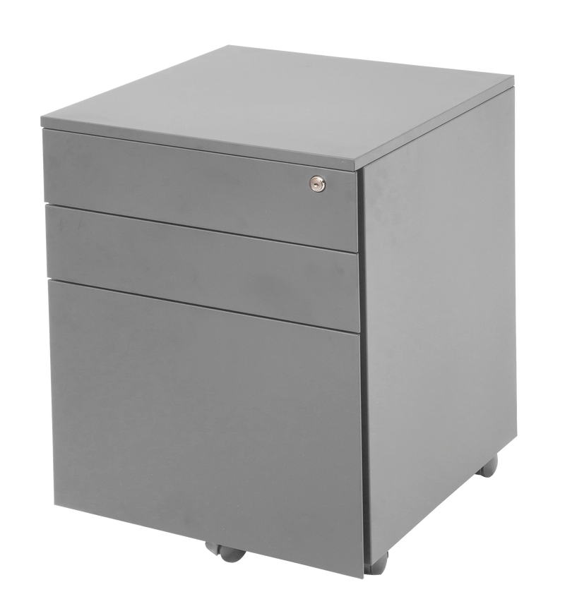 GO Steel 3 Drawer Mobile Pedestal -   FurnX