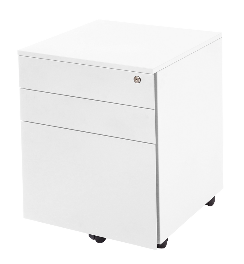 GO Steel 3 Drawer Mobile Pedestal -   FurnX