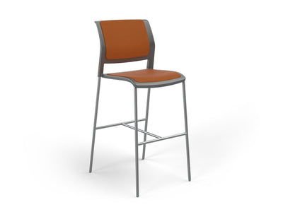 Game Barstool With Upholstery