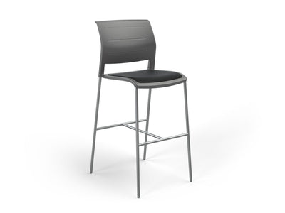 Game Barstool With Upholstery