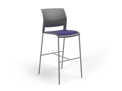 Game Barstool With Upholstery