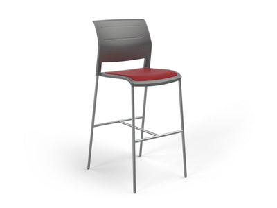 Game Barstool With Upholstery